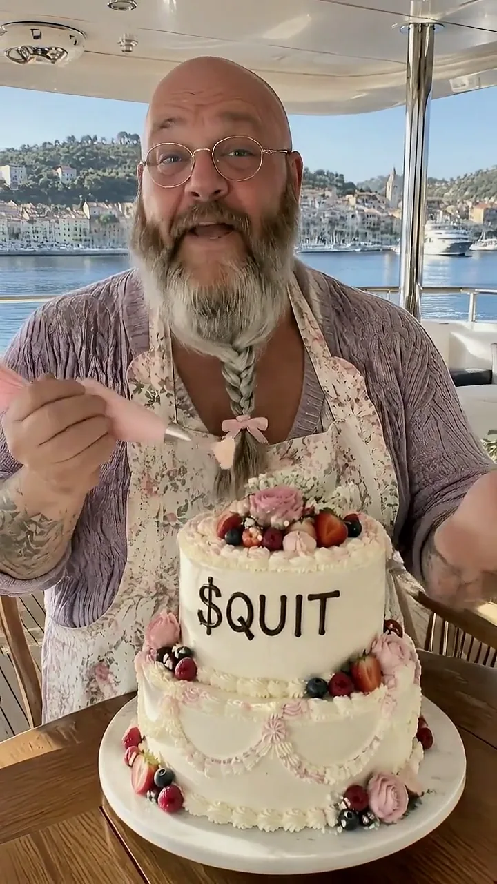 Big Randy Bakes, after quitting.