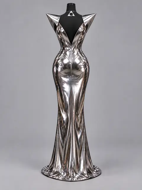 The Mirror Gown, back